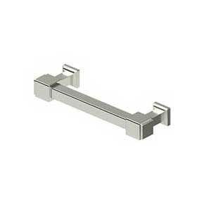 Deltana [MP40U14] Solid Brass Cabinet Pull Handle - Manhattan Series - Polished Nickel Finish - 4" C/C - 4 3/4" L