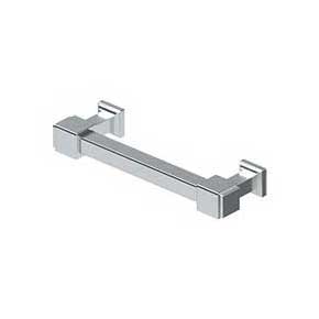 Deltana [MP40U26] Solid Brass Cabinet Pull Handle - Manhattan Series - Polished Chrome Finish - 4" C/C - 4 3/4" L