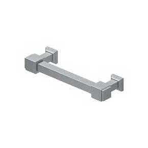 Deltana [MP40U26D] Solid Brass Cabinet Pull Handle - Manhattan Series - Brushed Chrome Finish - 4" C/C - 4 3/4" L