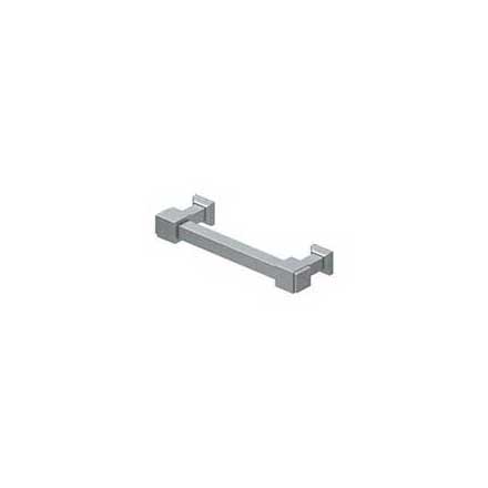 Deltana [MP40U26D] Solid Brass Cabinet Pull Handle - Manhattan Series - Standard Size - Brushed Chrome Finish - 4" C/C - 4 3/4" L