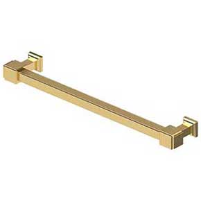 Deltana [MP70CR003] Solid Brass Cabinet Pull Handle - Manhattan Series - Oversized - Polished Brass (PVD) Finish - 7" C/C - 7 13/16" L