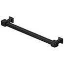 Deltana [MP70U19] Solid Brass Cabinet Pull Handle - Manhattan Series - Oversized - Paint Black Finish - 7" C/C - 7 13/16" L