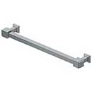 Deltana [MP70U26D] Solid Brass Cabinet Pull Handle - Manhattan Series - Oversized - Brushed Chrome Finish - 7&quot; C/C - 7 13/16&quot; L