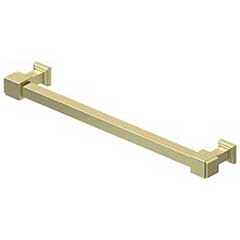 Deltana [MP70U3-UNL] Solid Brass Cabinet Pull Handle - Manhattan Series - Oversized - Polished Brass (Unlacquered) Finish - 7&quot; C/C - 7 13/16&quot; L