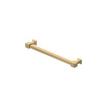 Deltana [MP70U4] Solid Brass Cabinet Pull Handle - Manhattan Series - Oversized - Brushed Brass Finish - 7" C/C - 7 13/16" L