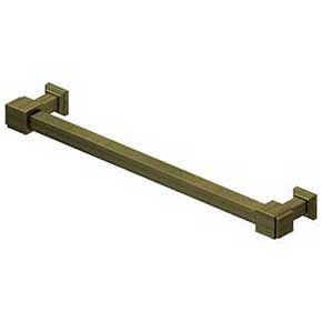 Deltana [MP70U5] Solid Brass Cabinet Pull Handle - Manhattan Series - Antique Brass Finish - 7" C/C - 7 13/16" L