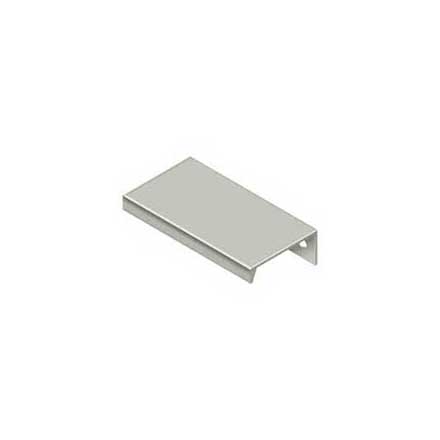 Deltana [MP21516U15] Aluminum Cabinet Edge Pull - Modern Angle Series - Brushed Nickel Finish - 2 1/2" C/C - 2 15/16" L