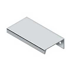 Deltana [MP21516U26] Aluminum Cabinet Edge Pull - Modern Angle Series - Polished Chrome Finish - 2 1/2&quot; C/C - 2 15/16&quot; L