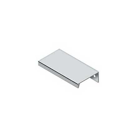 Deltana [MP21516U26] Aluminum Cabinet Edge Pull - Modern Angle Series - Polished Chrome Finish - 2 1/2" C/C - 2 15/16" L