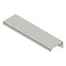 Deltana [MP578U15] Aluminum Cabinet Edge Pull - Modern Angle Series - Brushed Nickel Finish - 5 1/16&quot; C/C - 5 5/16&quot; L