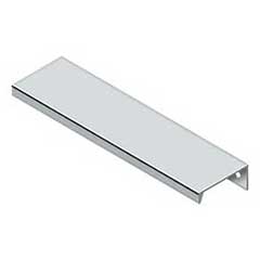 Deltana [MP578U26] Aluminum Cabinet Edge Pull - Modern Angle Series - Polished Chrome Finish - 5 1/16&quot; C/C - 5 5/16&quot; L
