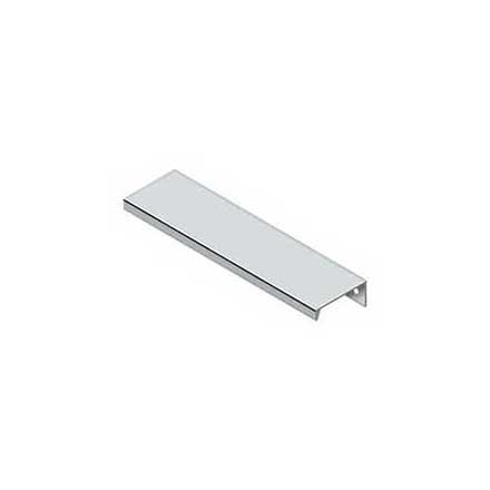 Deltana [MP578U26] Aluminum Cabinet Edge Pull - Modern Angle Series - Polished Chrome Finish - 5 1/16" C/C - 5 5/16" L