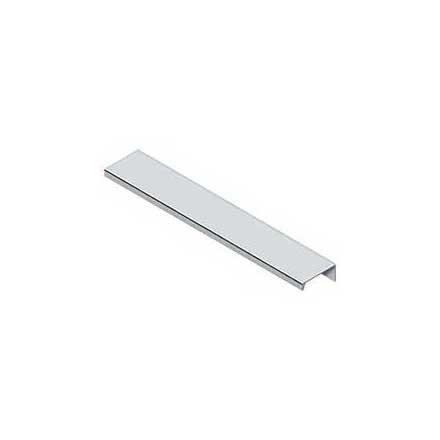 Deltana [MP9116U26] Aluminum Cabinet Edge Pull - Modern Angle Series - Polished Chrome Finish - 6 5/16" C/C - 9 1/16" L