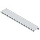 Deltana [MP9116U26] Aluminum Cabinet Edge Pull - Modern Angle Series - Polished Chrome Finish - 6 5/16" C/C - 9 1/16" L