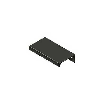 Deltana [MP21516U10B] Aluminum Cabinet Edge Pull - Modern Angle Series - Oil Rubbed Bronze Finish - 2 1/2" C/C - 2 15/16" L