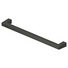 Deltana [SBP80U10B] Solid Brass Cabinet Pull Handle - Modern Square Series - Oversized - Oil Rubbed Bronze Finish - 8&quot; C/C - 8 7/16&quot; L