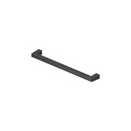 Deltana [SBP80U10B] Solid Brass Cabinet Pull Handle - Modern Square Series - Oversized - Oil Rubbed Bronze Finish - 8" C/C - 8 7/16" L