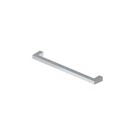 Deltana [SBP80U26] Solid Brass Cabinet Pull Handle - Modern Square Series - Oversized - Polished Chrome Finish - 8" C/C - 8 7/16" L