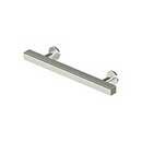 Deltana [POM40U14] Solid Brass Cabinet Pull Handle - Pommel Series - Standard Size - Polished Nickel Finish - 4" C/C - 6" L