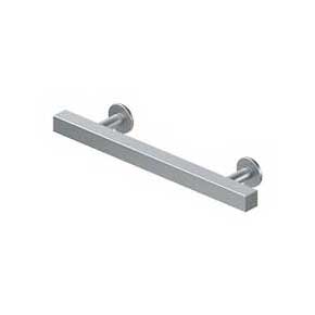 Deltana [POM40U26D] Solid Brass Cabinet Pull Handle - Pommel Series - Standard Size - Brushed Chrome Finish - 4" C/C - 6" L