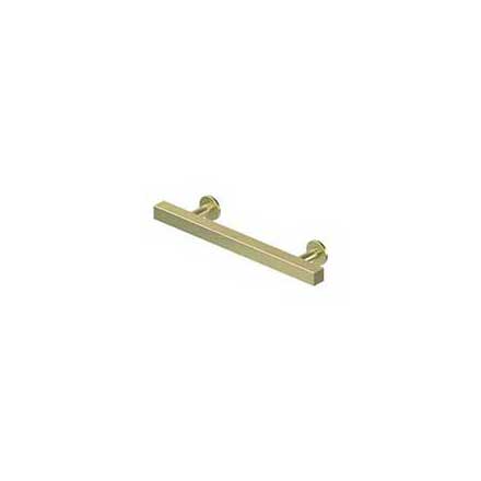 Deltana [POM40U3-UNL] Solid Brass Cabinet Pull Handle - Pommel Series - Standard Size - Polished Brass (Unlacquered) Finish - 4&quot; C/C - 6&quot; L