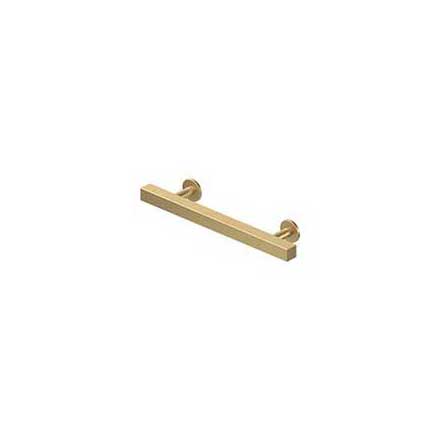 Deltana [POM40U4] Solid Brass Cabinet Pull Handle - Pommel Series - Standard Size - Brushed Brass Finish - 4&quot; C/C - 6&quot; L