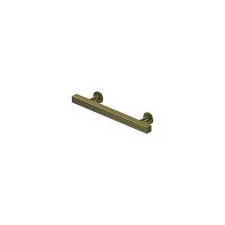 Deltana [POM40U5] Solid Brass Cabinet Pull Handle - Pommel Series - Standard Size - Antique Brass Finish - 4&quot; C/C - 6&quot; L