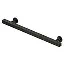 Deltana [POM70U10B] Solid Brass Cabinet Pull Handle - Pommel Series - Oversized - Oil Rubbed Bronze Finish - 6" C/C - 9" L