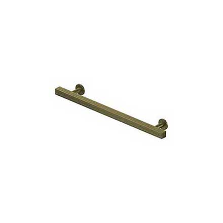 Deltana [POM70U5] Solid Brass Cabinet Pull Handle - Pommel Series - Oversized - Antique Brass Finish - 6&quot; C/C - 9&quot; L