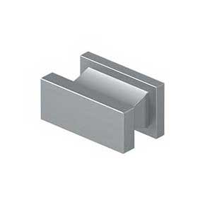 Deltana [AN138U26D] Solid Brass Cabinet Knob - Anvil Series - Brushed Chrome Finish - 1 7/16" L
