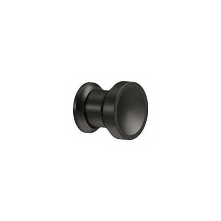 Deltana [CHAL10U10B] Solid Brass Cabinet Knob - Chalice Series - Oil Rubbed Bronze Finish - 1&quot; Dia.