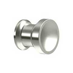 Deltana [CHAL10U14] Solid Brass Cabinet Knob - Chalice Series - Polished Nickel Finish - 1&quot; Dia.