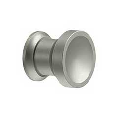 Deltana [CHAL10U15] Solid Brass Cabinet Knob - Chalice Series - Brushed Nickel Finish - 1&quot; Dia.