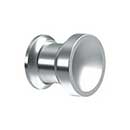 Deltana [CHAL10U26] Solid Brass Cabinet Knob - Chalice Series - Polished Chrome Finish - 1&quot; Dia.