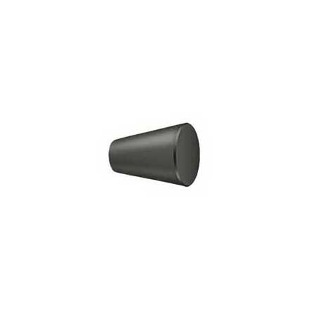 Deltana [KC20U10B] Solid Brass Cabinet Knob - Cone Series - Oil Rubbed Bronze Finish - 3/4&quot; Dia.