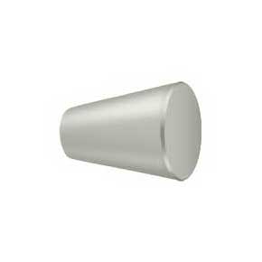 Deltana [KC20U15] Solid Brass Cabinet Knob - Cone Series - Brushed Nickel Finish - 3/4" Dia.