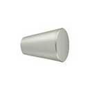 Deltana [KC20U15] Solid Brass Cabinet Knob - Cone Series - Brushed Nickel Finish - 3/4&quot; Dia.