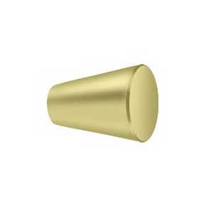 Deltana [KC20U3] Solid Brass Cabinet Knob - Cone Series - Polished Brass Finish - 3/4" Dia.