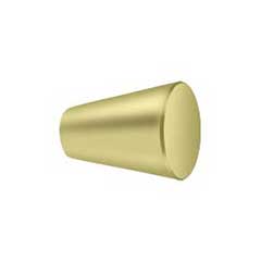 Deltana [KC20U3] Solid Brass Cabinet Knob - Cone Series - Polished Brass Finish - 3/4&quot; Dia.