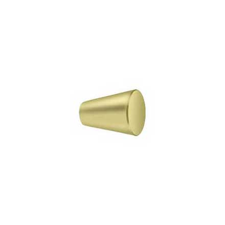 Deltana [KC20U3] Solid Brass Cabinet Knob - Cone Series - Polished Brass Finish - 3/4&quot; Dia.