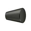 Deltana [KC24U10B] Solid Brass Cabinet Knob - Cone Series - Oil Rubbed Bronze Finish - 1&quot; Dia.