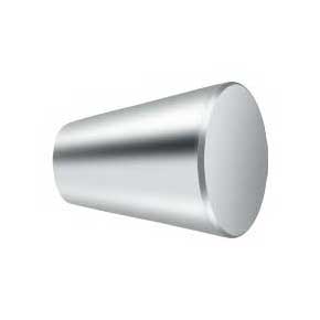 Deltana [KC24U26] Solid Brass Cabinet Knob - Cone Series - Polished Chrome Finish - 1" Dia.