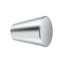 Deltana [KC24U26] Solid Brass Cabinet Knob - Cone Series - Polished Chrome Finish - 1&quot; Dia.