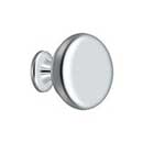 Deltana [KR114U26] Solid Brass Cabinet Knob - Round Series - Polished Chrome Finish - 1 1/4&quot; Dia.