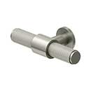 Deltana [KRLP325U15] Solid Brass Cabinet Knob - Knurled Series - Brushed Nickel Finish - 3 1/4" L