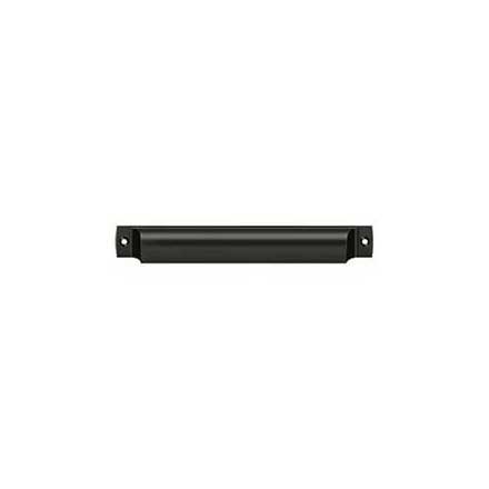 Deltana [SHP70U10B] Solid Brass Cabinet Cup Pull - Shell - Oil Rubbed Bronze Finish - 7" C/C - 7 1/2" L