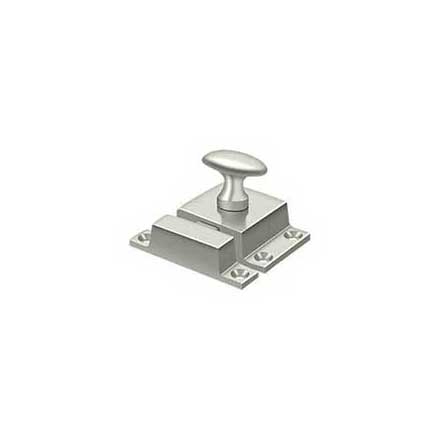 Deltana [CL1532U14] Solid Brass Cupboard Turn Latch - Polished Nickel Finish - 1 1/8" W