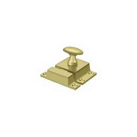 Deltana [CL1532U3] Solid Brass Cupboard Turn Latch - Polished Brass Finish - 1 1/8&quot; W