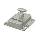 Deltana [CL1580U15] Solid Brass Cupboard Turn Latch - Brushed Nickel Finish - 1 9/16&quot; W