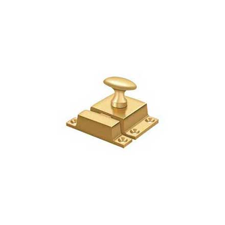 Deltana [CL1532CR003] Solid Brass Cupboard Turn Latch - Polished Brass (PVD) Finish - 1 1/8&quot; W 